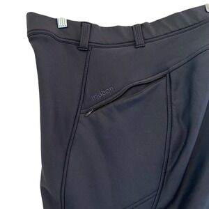 Irideon Riding Pants Women's XL Grey Equestrian Horse Breeches Knee Patch Tights